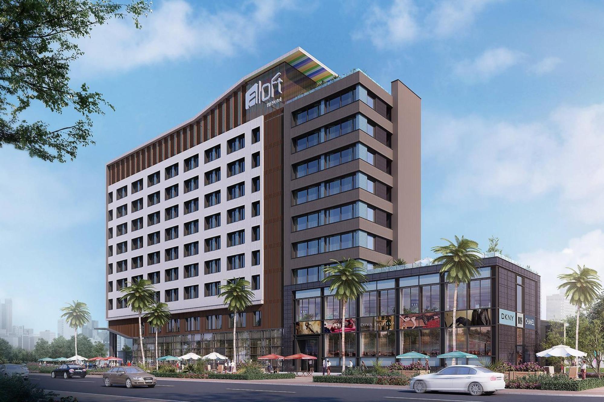 Aloft Guangzhou University Park Экстерьер фото