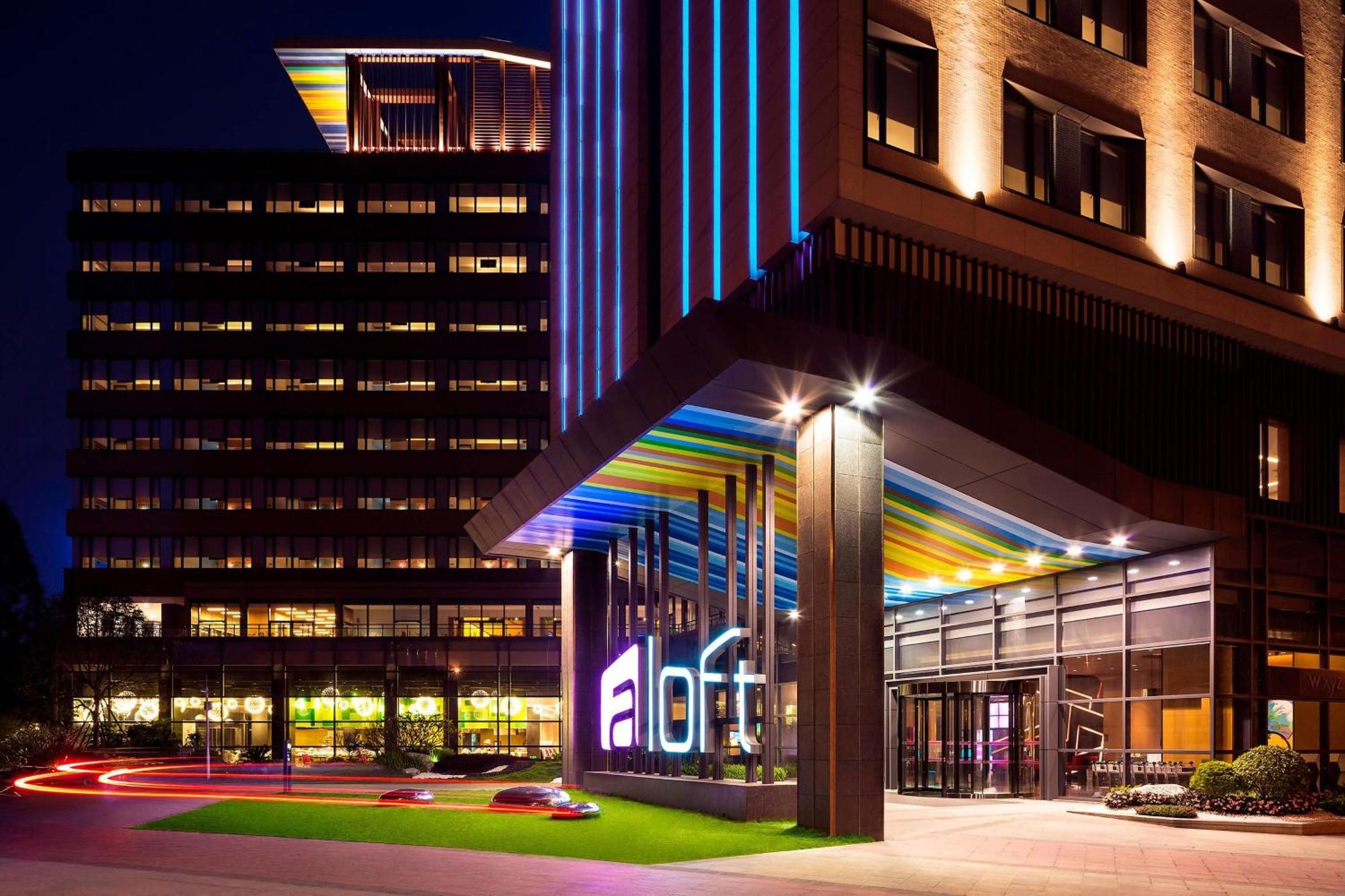 Aloft Guangzhou University Park Экстерьер фото
