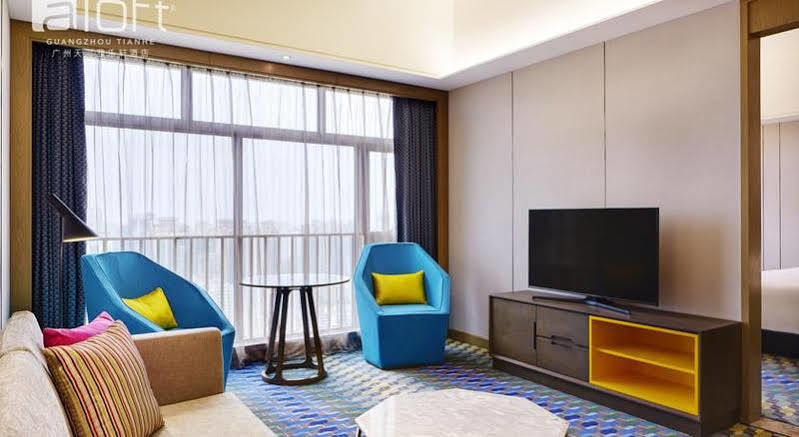 Aloft Guangzhou University Park Экстерьер фото