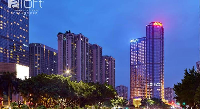 Aloft Guangzhou University Park Экстерьер фото