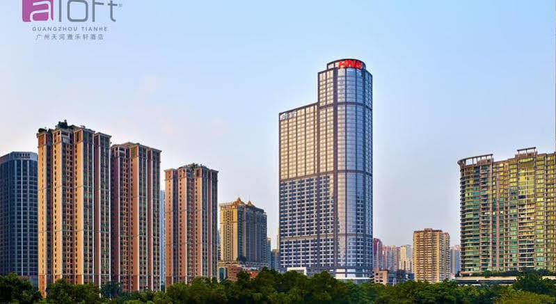 Aloft Guangzhou University Park Экстерьер фото